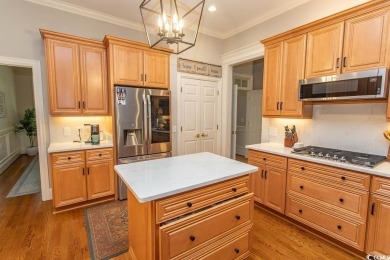 A stunning brick ranch style home with an inviting southern on Wachesaw Plantation Club in South Carolina - for sale on GolfHomes.com, golf home, golf lot