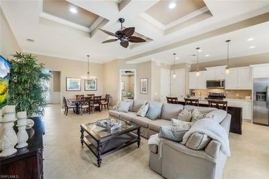 Enjoy stunning Naples sunsets from your private lanai in this on The Golf Lodge At the Quarry in Florida - for sale on GolfHomes.com, golf home, golf lot