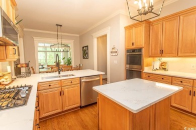 A stunning brick ranch style home with an inviting southern on Wachesaw Plantation Club in South Carolina - for sale on GolfHomes.com, golf home, golf lot