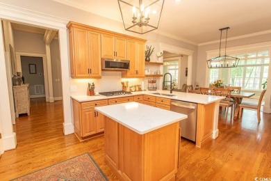 A stunning brick ranch style home with an inviting southern on Wachesaw Plantation Club in South Carolina - for sale on GolfHomes.com, golf home, golf lot
