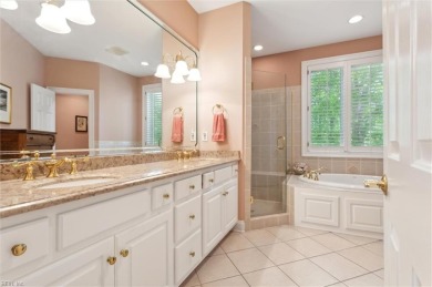 Experience elevated pond-front living at 300 Rivers Edge in on Kingsmill Resort and Golf Club in Virginia - for sale on GolfHomes.com, golf home, golf lot