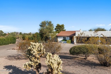 Check out this beautiful fully furnished Lazy Fox Villa. This is on Wickenburg Country Club in Arizona - for sale on GolfHomes.com, golf home, golf lot