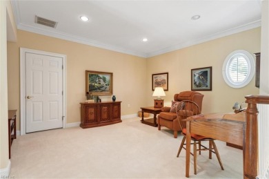 Experience elevated pond-front living at 300 Rivers Edge in on Kingsmill Resort and Golf Club in Virginia - for sale on GolfHomes.com, golf home, golf lot