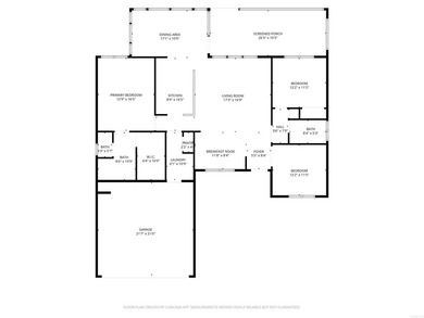 Experience effortless one-level living in this classic brick and on Ponce De Leon Golf Course in Arkansas - for sale on GolfHomes.com, golf home, golf lot