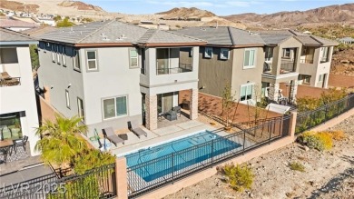 Nestled in the serene community of Lake Las Vegas, this charming on Falls Golf Course in Nevada - for sale on GolfHomes.com, golf home, golf lot