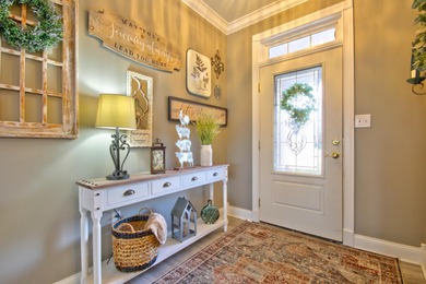 This charming one-level brick home in The Oaks of London is the on Crooked Creek Golf Club in Kentucky - for sale on GolfHomes.com, golf home, golf lot