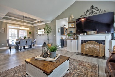 This charming one-level brick home in The Oaks of London is the on Crooked Creek Golf Club in Kentucky - for sale on GolfHomes.com, golf home, golf lot