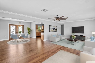 Experience serene, resort-style living in this stunning estate on Babe Zaharias Golf Course in Florida - for sale on GolfHomes.com, golf home, golf lot