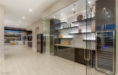 Exquisite custom estate in the prestigious Seven Hills community on Rio Secco Golf Club in Nevada - for sale on GolfHomes.com, golf home, golf lot