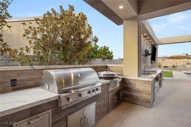 Exquisite custom estate in the prestigious Seven Hills community on Rio Secco Golf Club in Nevada - for sale on GolfHomes.com, golf home, golf lot