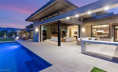 Exquisite custom estate in the prestigious Seven Hills community on Rio Secco Golf Club in Nevada - for sale on GolfHomes.com, golf home, golf lot