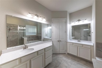 A beautifully designed 3-bedroom, 2-bathroom home by Meritage on The Tribute At the Colony in Texas - for sale on GolfHomes.com, golf home, golf lot