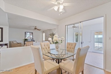 Welcome to this delightful 3-bedroom, 2-bathroom home in Sun on Sun City Country Club in Arizona - for sale on GolfHomes.com, golf home, golf lot