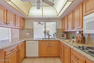 Welcome to this delightful 3-bedroom, 2-bathroom home in Sun on Sun City Country Club in Arizona - for sale on GolfHomes.com, golf home, golf lot