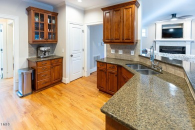 Welcome to this beautifully maintained 4 bedroom, 2.5 bath home on Heritage Golf Club in North Carolina - for sale on GolfHomes.com, golf home, golf lot