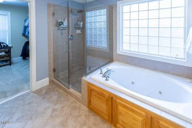 Welcome to this beautifully maintained 4 bedroom, 2.5 bath home on Heritage Golf Club in North Carolina - for sale on GolfHomes.com, golf home, golf lot