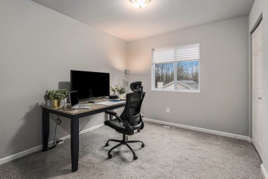 Welcome to this spacious 4-bedroom, 2.5-bath set on nearly half on Lake Doster Golf Club in Michigan - for sale on GolfHomes.com, golf home, golf lot
