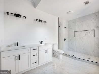 Come tour this beautifully finished new construction home in on Innsbruck Resort and Golf Club in Georgia - for sale on GolfHomes.com, golf home, golf lot