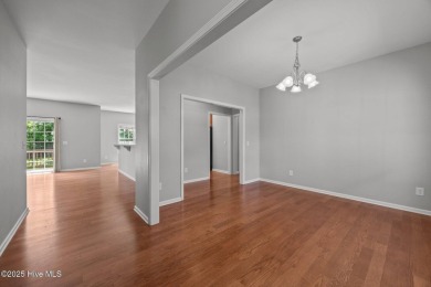 Hard floors throughout the home, vaulted ceilings and a huge on Belvedere Country Club in North Carolina - for sale on GolfHomes.com, golf home, golf lot