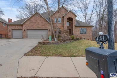 Nestled in the wooded beauty of Idle Creek Golf Community, this on Idle Creek Golf Course in Indiana - for sale on GolfHomes.com, golf home, golf lot