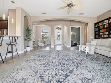 POOL HOME on a PREMIUM  3/4 -ACRE LOT in Guard-Gated Harbor on Harbor Hills Country Club in Florida - for sale on GolfHomes.com, golf home, golf lot