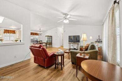 Beautifully updated 3 bed, 2 bath home in the 55+ guard-gated on Paradise Peak Golf Course in Arizona - for sale on GolfHomes.com, golf home, golf lot