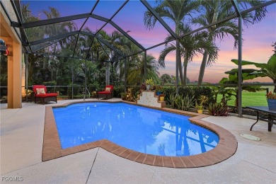 Privacy and tranquility define this breathtaking, must-see pool on Gateway Golf and Country Club in Florida - for sale on GolfHomes.com, golf home, golf lot