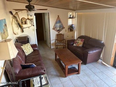 Very nice east facing mostly furnished home with newer dual pane on Tucson Estates Golf Course in Arizona - for sale on GolfHomes.com, golf home, golf lot