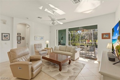 Enjoy this cute 2 bedroom, 2 bath attached villa in a quiet on Pelican Preserve Golf Club in Florida - for sale on GolfHomes.com, golf home, golf lot