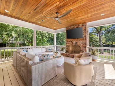 Stunning updated 2 story brick home located in the highly on Carmel Country Club in North Carolina - for sale on GolfHomes.com, golf home, golf lot