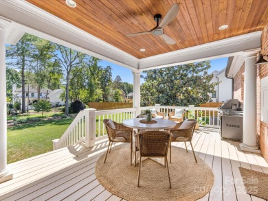 Stunning updated 2 story brick home located in the highly on Carmel Country Club in North Carolina - for sale on GolfHomes.com, golf home, golf lot