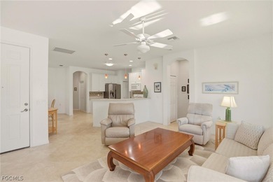 Enjoy this cute 2 bedroom, 2 bath attached villa in a quiet on Pelican Preserve Golf Club in Florida - for sale on GolfHomes.com, golf home, golf lot