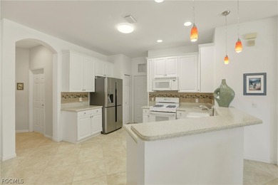 Enjoy this cute 2 bedroom, 2 bath attached villa in a quiet on Pelican Preserve Golf Club in Florida - for sale on GolfHomes.com, golf home, golf lot