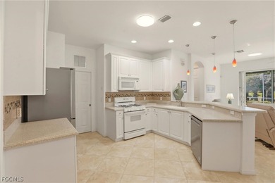 Enjoy this cute 2 bedroom, 2 bath attached villa in a quiet on Pelican Preserve Golf Club in Florida - for sale on GolfHomes.com, golf home, golf lot