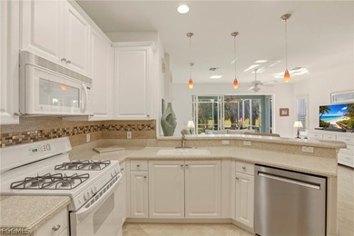 Enjoy this cute 2 bedroom, 2 bath attached villa in a quiet on Pelican Preserve Golf Club in Florida - for sale on GolfHomes.com, golf home, golf lot