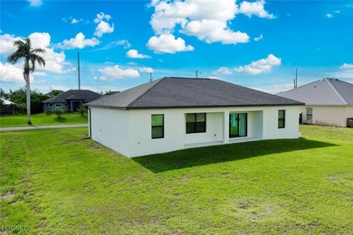 This beautiful, better-than-new 3-bedroom, 2-bath home offers on Burnt Store Golf Club in Florida - for sale on GolfHomes.com, golf home, golf lot