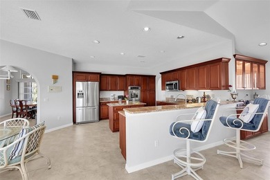 Beautifully remodeled pool home with stunning lake and golf on Burnt Store Golf Club in Florida - for sale on GolfHomes.com, golf home, golf lot