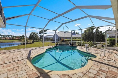 Beautifully remodeled pool home with stunning lake and golf on Burnt Store Golf Club in Florida - for sale on GolfHomes.com, golf home, golf lot
