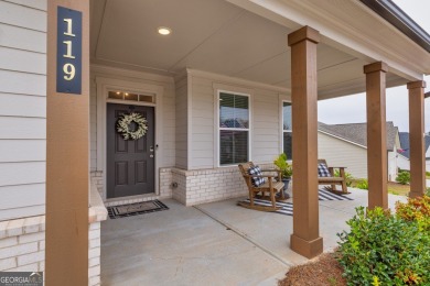 Welcome to this stunning 5-bedroom, 4-bathroom home nestled on on Chimney Oaks Golf Club in Georgia - for sale on GolfHomes.com, golf home, golf lot