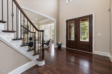 Welcome to 7632 Summer Pines Way in the exclusive Hasentree on Hasentree Club in North Carolina - for sale on GolfHomes.com, golf home, golf lot