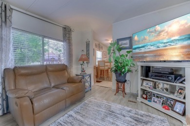 Fully Furnished 3BD 2BA manufactured home situated on one of the on Barefoot Resort and Golf Club  in South Carolina - for sale on GolfHomes.com, golf home, golf lot