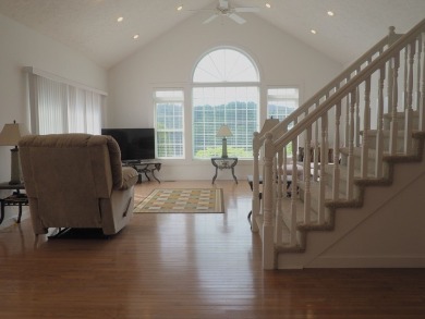 This exceptional home overlooks the 14th hole and beautiful lake on The Clubs of Olde Mill in Virginia - for sale on GolfHomes.com, golf home, golf lot