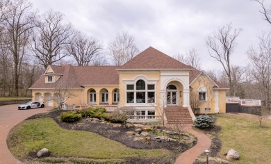 Experience luxury living in this stunning 11,325 sqft on Brendonwood Golf Course in Indiana - for sale on GolfHomes.com, golf home, golf lot