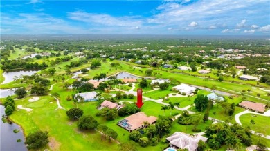 Nestled on a serene one-acre lot along the 6th fairway of on Evergreen Club in Florida - for sale on GolfHomes.com, golf home, golf lot
