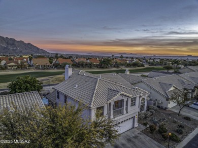 Discover luxurious living in this elegant 5-bedroom+den on El Conquistador Country Club - Conquistador in Arizona - for sale on GolfHomes.com, golf home, golf lot