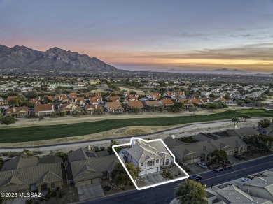 Discover luxurious living in this elegant 5-bedroom+den on El Conquistador Country Club - Conquistador in Arizona - for sale on GolfHomes.com, golf home, golf lot