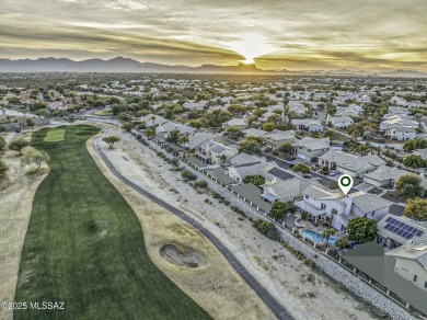 Discover luxurious living in this elegant 5-bedroom+den on El Conquistador Country Club - Conquistador in Arizona - for sale on GolfHomes.com, golf home, golf lot