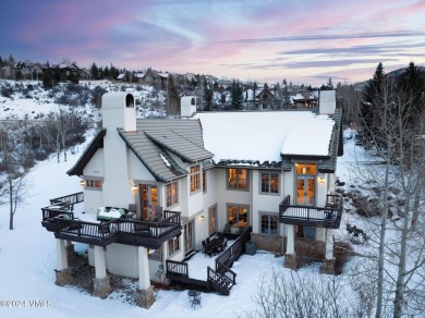 This stunning residence offers a grand sense of entry with its on Club At Cordillera Short Course in Colorado - for sale on GolfHomes.com, golf home, golf lot