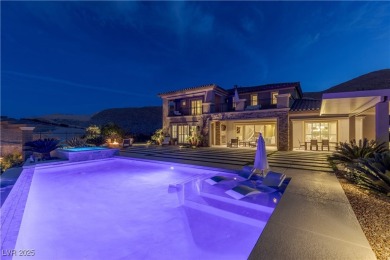 Embark on an extraordinary experience in this exquisite on Southern Highlands Golf Club in Nevada - for sale on GolfHomes.com, golf home, golf lot