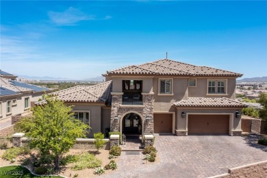 Embark on an extraordinary experience in this exquisite on Southern Highlands Golf Club in Nevada - for sale on GolfHomes.com, golf home, golf lot